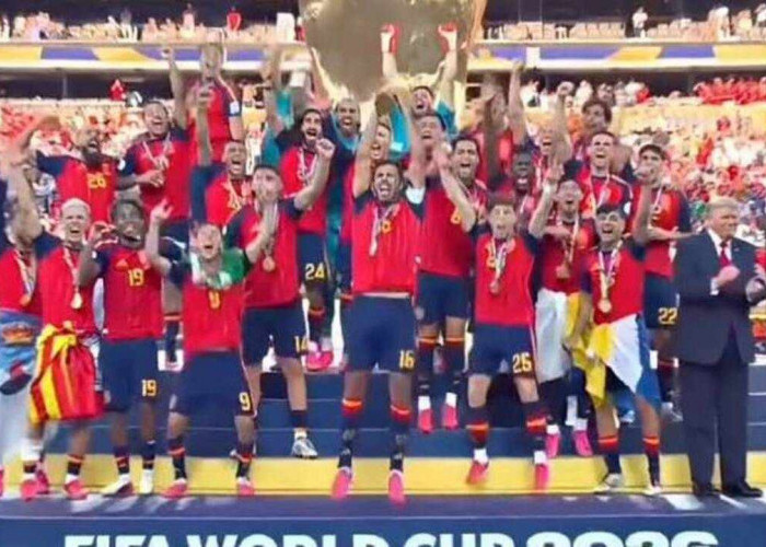 Pecah Rekor! Spanyol Juara Piala Dunia 2026, Hadiah Rp815 Miliar Jadi yang Terbesar Sepanjang Sejarah