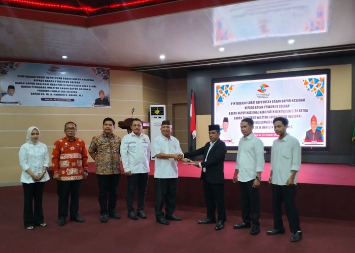 Umir Tono, S.H. Dimandatkan Pimpin BDN Banyuasin, Siap Kawal Program Makan Bergizi Gratis