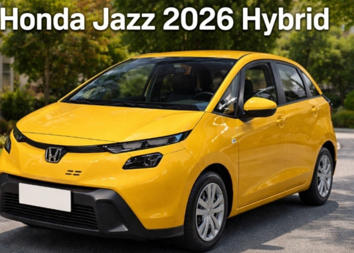 Honda Jazz 2026 Hybrid Resmi Hadir, Hatchback Irit dengan Konsumsi BBM 22 Km/L