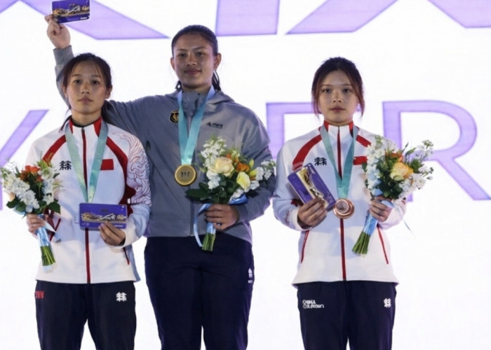 Desak Made Rita Persembahkan Emas dan Pecahkan Rekor Asia di Kejuaraan Panjat Tebing Asia 2026