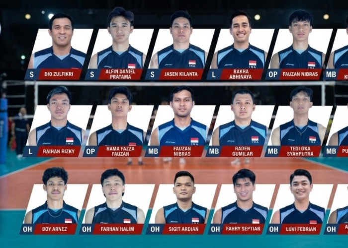 Resmi! Ini Daftar Pemain Timnas Voli Putra Indonesia di Samdech Thipadei Cup 2026