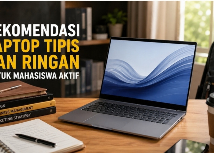 7 Rekomendasi Laptop Tipis dan Ringan untuk Mahasiswa Aktif, Performa Kencang