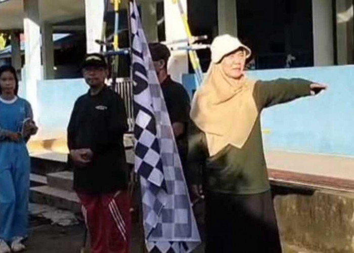 Peringati Harlah ke-39, SMAN 1 Banyuasin III Gelar Jalan Sehat