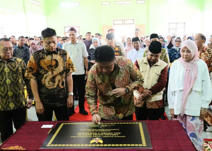 Sekolah Berasrama SMA Negeri 3 Martapura Diresmikan