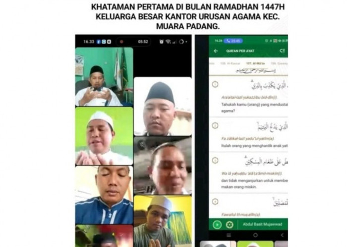 KUA Muara Padang Rutinkan Program One Day One Juz