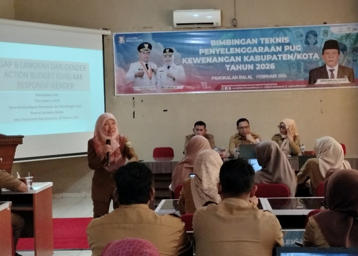 Dorong Kebijakan Ramah Perempuan, Pemkab Banyuasin Gelar Bimtek PUG