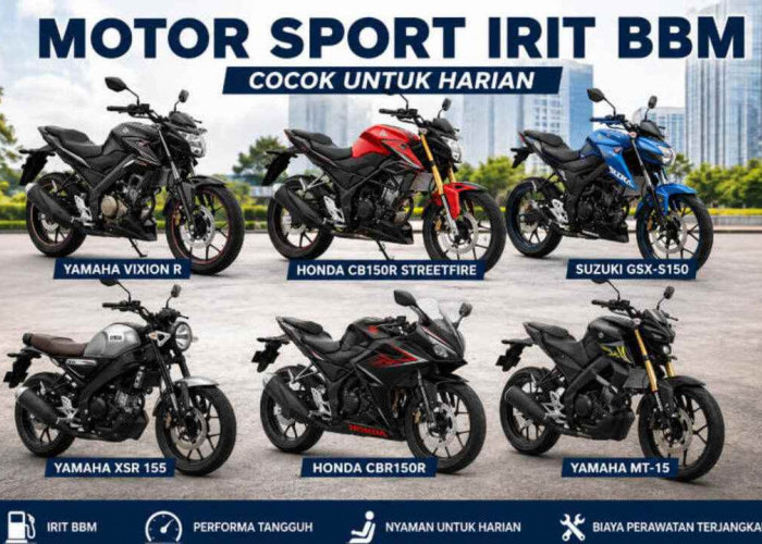 Motor Sport Irit BBM yang Cocok untuk Harian, Performa Mantap Tanpa Bikin Kantong Jebol