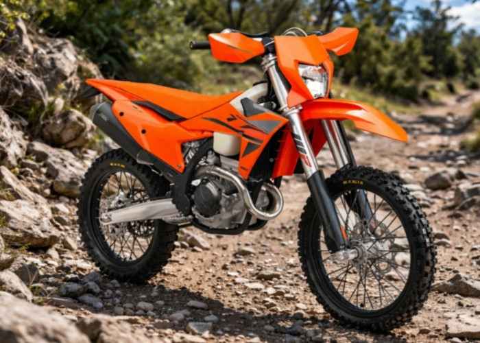 KTM 250 EXC-F 2026: Motor Trail Berjiwa Balap, Tangguh di Medan Berat dan Irit BBM Hingga 45 Km/Liter