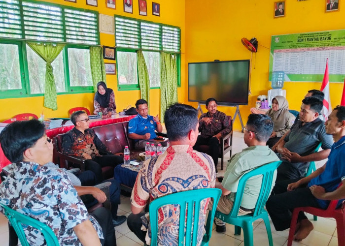 Disdikbud dan Inspektorat Banyuasin Batalkan Surat Pinjam Pakai Jalan di SDN 1 Rantau Bayur