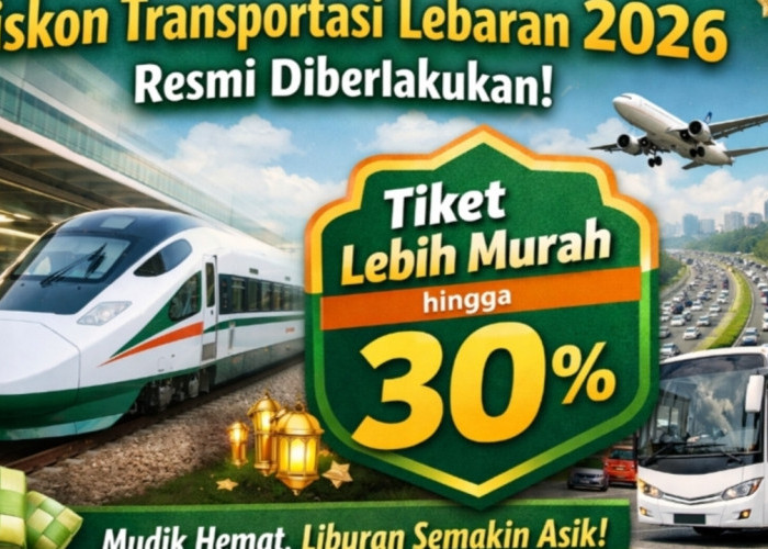 Diskon Transportasi Lebaran 2026 Resmi Diberlakukan, Tiket Lebih Murah hingga 30%