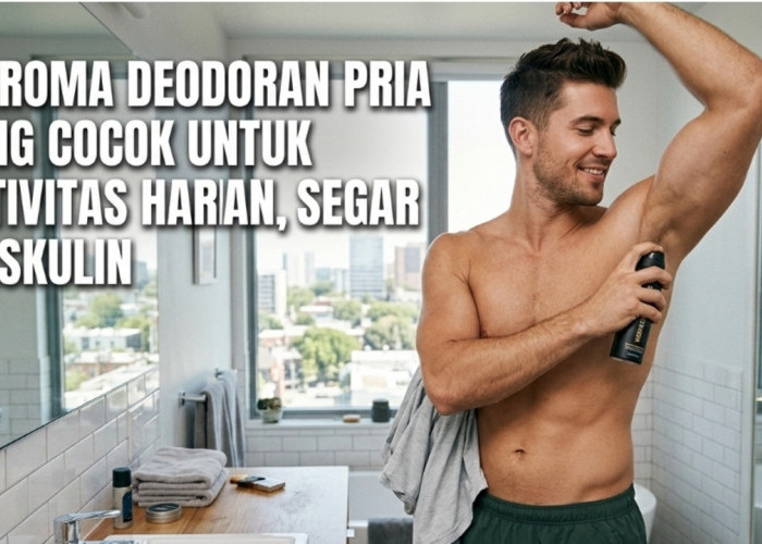 7 Aroma Deodoran Pria yang Cocok untuk Aktivitas Harian, Segar dan Maskulin