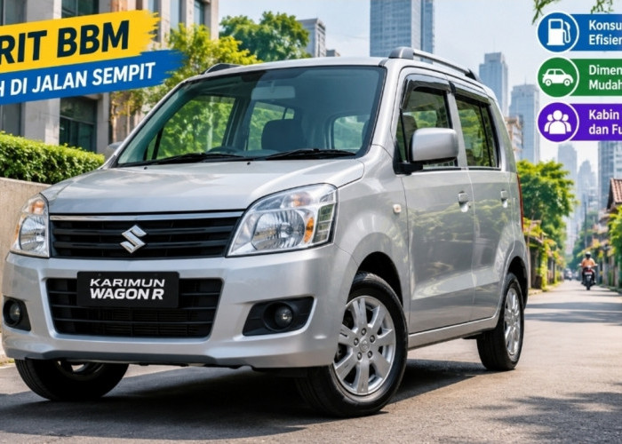 City Car Paling Irit BBM, Suzuki Karimun Wagon R Si Jagoan Jalan Sempit