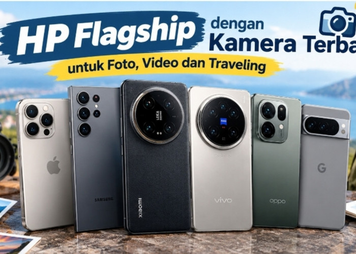 7 HP Flagship dengan Kamera Terbaik 2026 untuk Foto, Video dan Traveling
