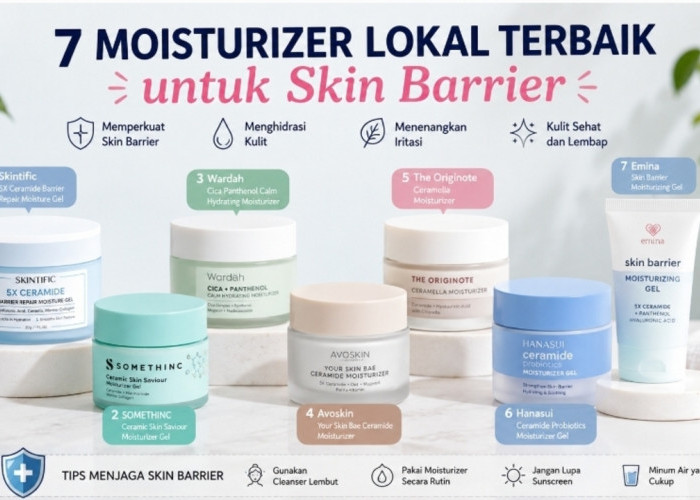 Kulit Kering dan Mudah Iritasi? Coba 7 Moisturizer Lokal Terbaik untuk Skin Barrier