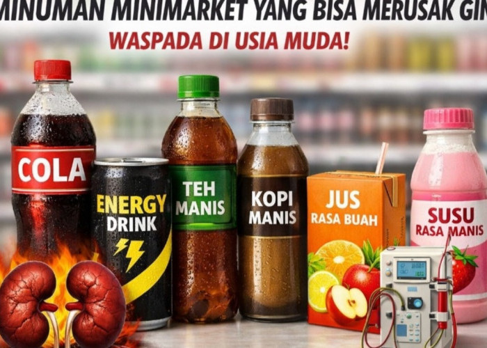 5 Jenis Minuman di Minimarket yang Berisiko Merusak Ginjal di Usia Muda