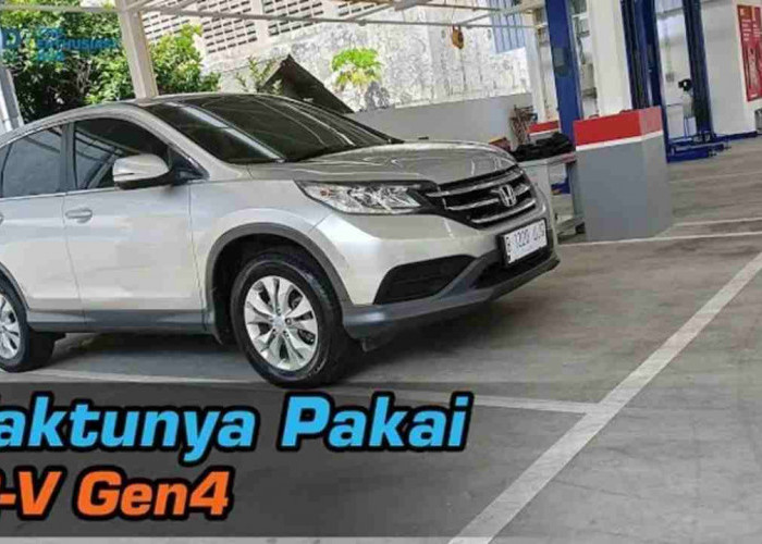 Honda CR-V Gen 4, Mobil SUV Stylish yang Masih Populer, Intip Harga dan Fitur Unggulannya!