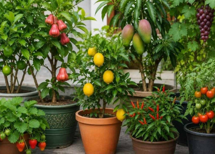 Panen Buah di Teras Rumah! 7 Tanaman Buah dalam Pot Ini Bikin Tetangga Iri