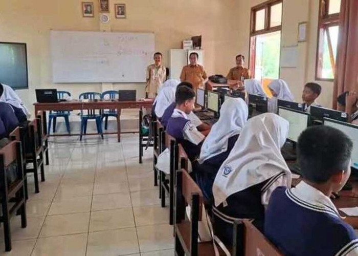 Pelaksanaan gladi bersih TKA di SMPN 1 Banyuasin III