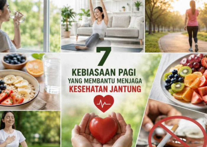 7 Kebiasaan Pagi yang Membantu Menjaga Kesehatan Jantung, Mudah Dilakukan Setiap Hari
