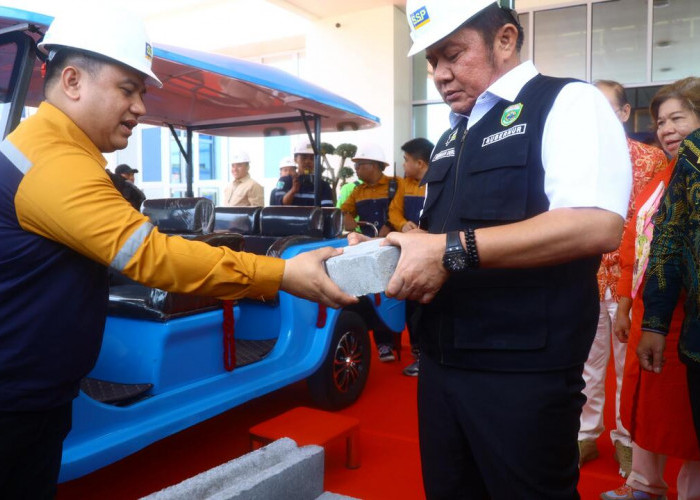 Tinjau PLTU Sumbagsel-1, Herman Deru Instruksikan Adopsi Program Pemanfaatan FABA di Seluruh Sumsel