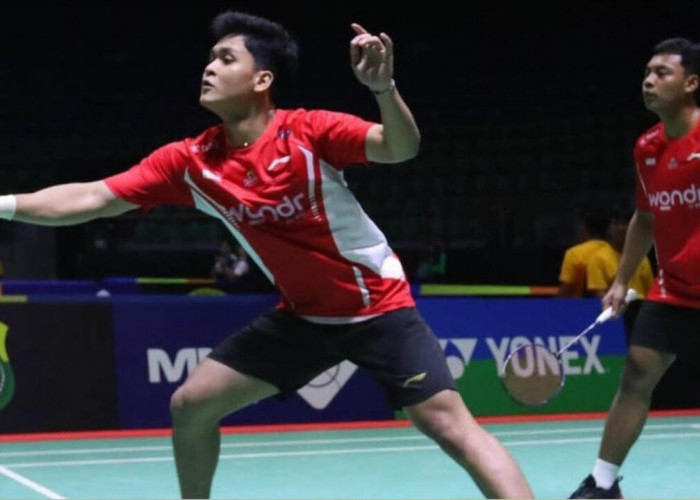 Anselmus Breagit dan Pulung Ramadhan Kandas di Babak Kedua Indonesia Masters 2024