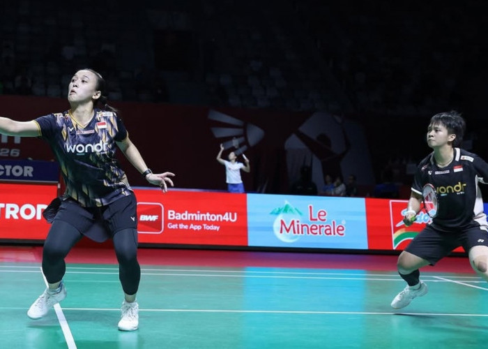 Indonesia Open 2026: Tampil Agresif, Ana/Trias Menang Dua Gim Atas Wakil India
