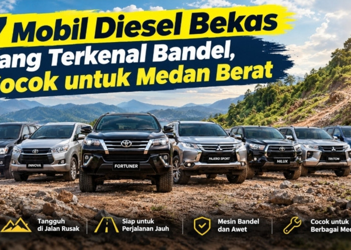 7 Mobil Diesel Bekas yang Terkenal Bandel, Cocok untuk Medan Berat