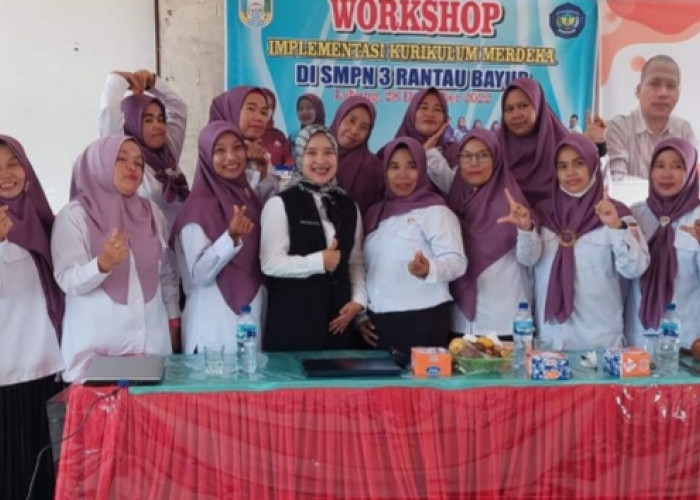 SMPN 3 Rantau Bayur Gelar Workshop IKM