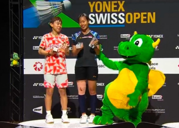 Putri Kusuma Wardani Runner Up Swiss Open 2026