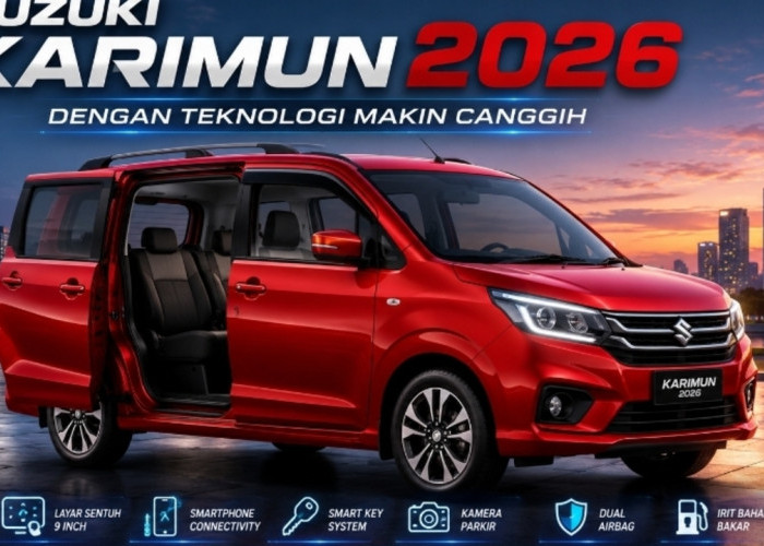 Suzuki Karimun 2026 Makin Canggih, Layar Besar dan Fitur Modern Siap Manjakan Pengguna
