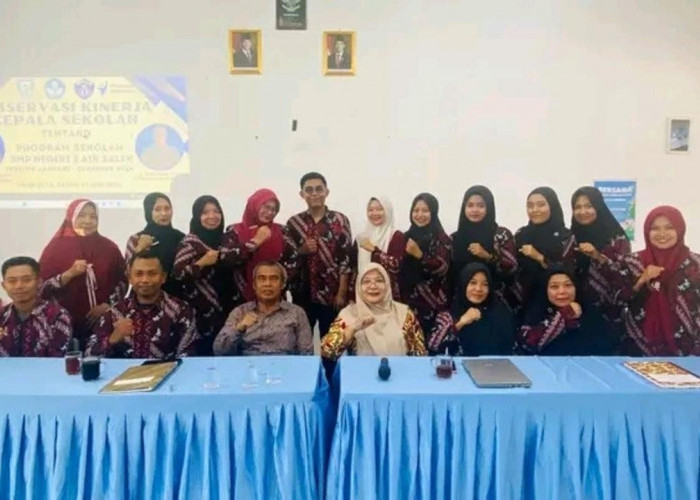 Pelaksanaan ASAS di SMPN 2 Air Salek Dimonev oleh Disdikbud