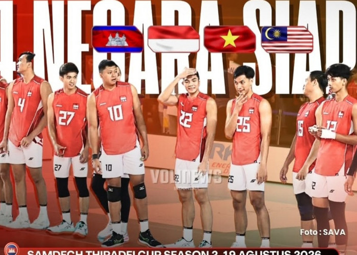 Timnas Voli Putra Indonesia Siap Rebut Gelar di Samdech Thipadei Cup Season 2, Catat Jadwal Tandingnya!