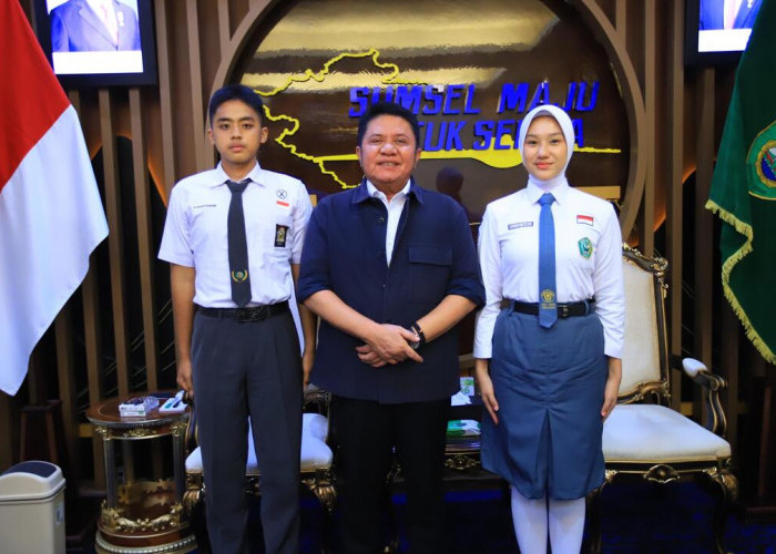 Herman Deru Bekali Dua Calon Paskibraka Nasional Asal Sumsel, Tekankan Mental dan Disiplin