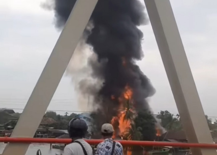 6 Unit Rumah di Gasing Laut Hangus Terbakar