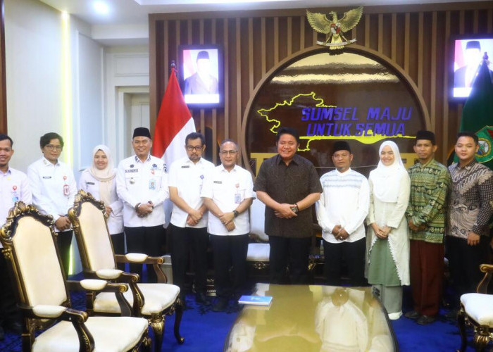 Herman Deru Terima Audiensi Alumni IKM Gontor Palembang