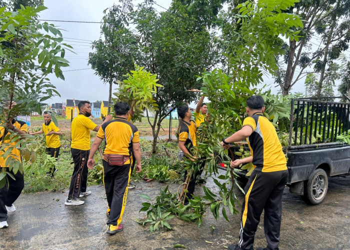 Tindaklanjuti Arahan Presiden, Polres Prabumulih Gelar Kurvey Massal di Taman Prabujaya dan Mako