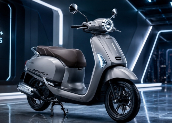 Usung Fitur Modern dan Desain Klasik, Honda Giorno+ 2026 Siap Mencuri Perhatian di Jalanan