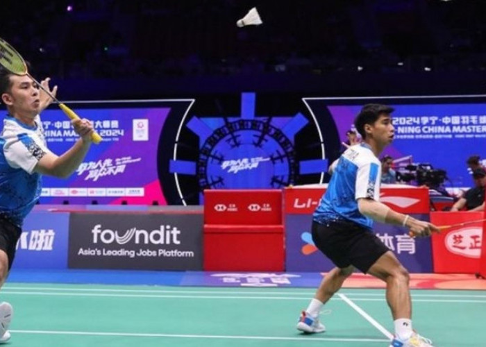 Sabar/Reza Lumat Ganda Putra Nomor Satu Dunia, Lolos ke Perempat Final China Masters 2024