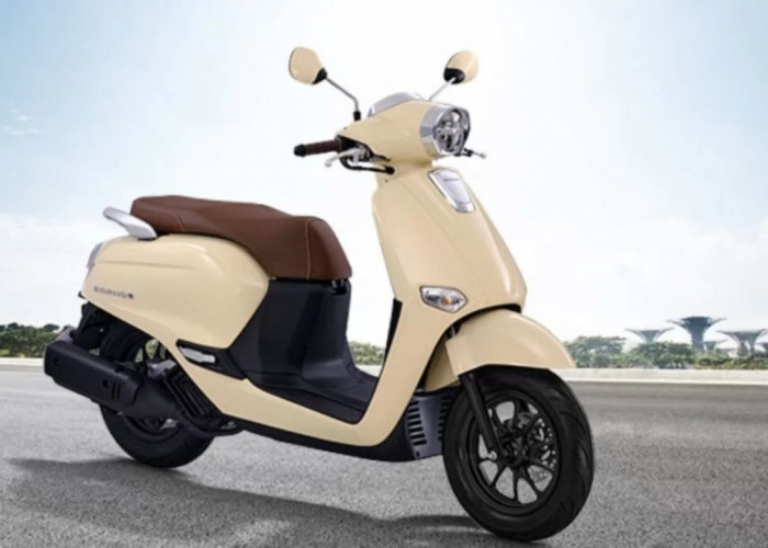 Performa Tangguh Skutik Retro! Mesin eSP+ 125cc Giorno+ 2026 Bikin Hemat BBM