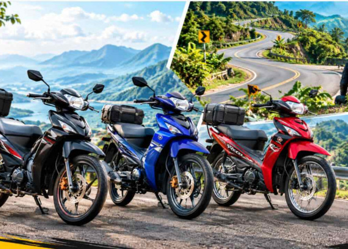 3 Motor Bebek yang Tahan Tanjakan untuk Touring Jarak Jauh, Nomor 2 Bikin Kaget!