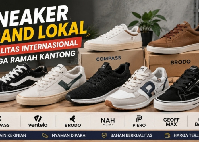 Tak Kalah dari Brand Luar, 7 Sepatu Sneaker Lokal Indonesia yang Stylish, Awet, dan Terjangkau