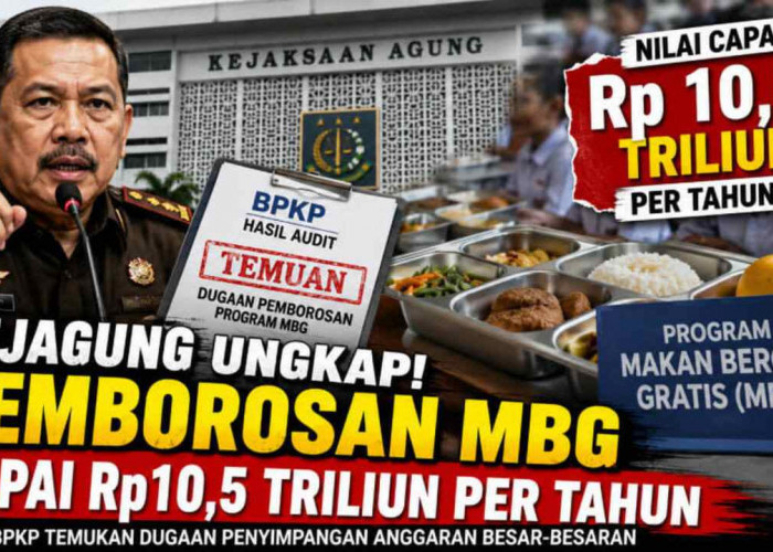Kejagung Ungkap Dugaan Pemborosan Program MBG Capai Rp10,5 Triliun per Tahun
