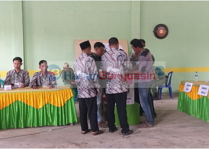 Hasil Pilkades Serentak di Desa Muara Baru Air Kumbang Banyuasin