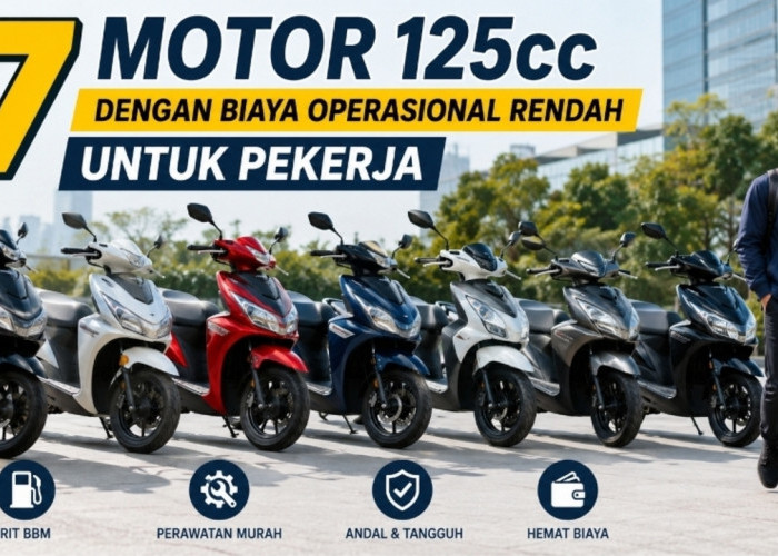 7 Motor 125cc Andalan Pekerja, Konsumsi BBM Hemat dan Perawatan Ramah di Kantong