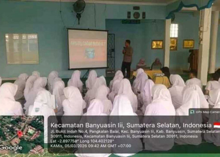 Murid SMAN 1 Banyuasin III Ikuti Sosialisasi Pemujaan Kebudayaan