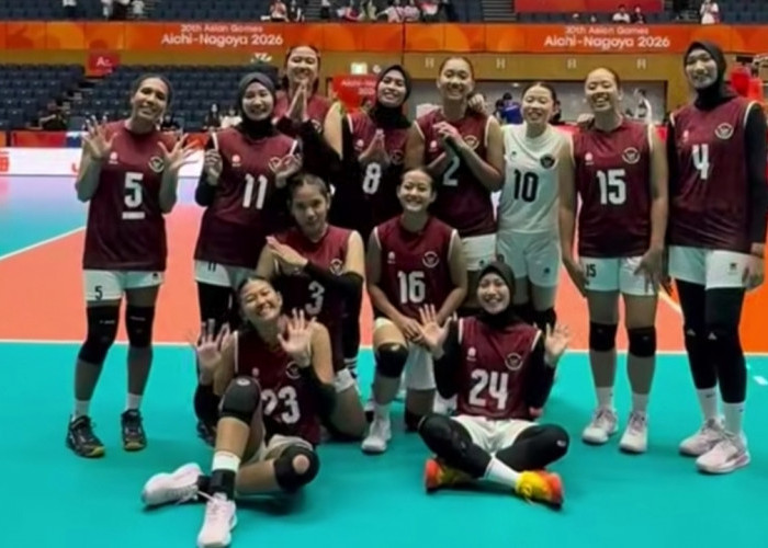 Timnas Voli Putri Indonesia Kalah 1-3 dari Jepang di Asian Games 2026