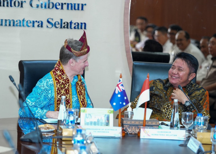 Dorong Perluasan IPAL di Palembang, Pemprov Sumsel Perkuat Kolaborasi Sanitasi dengan Australia