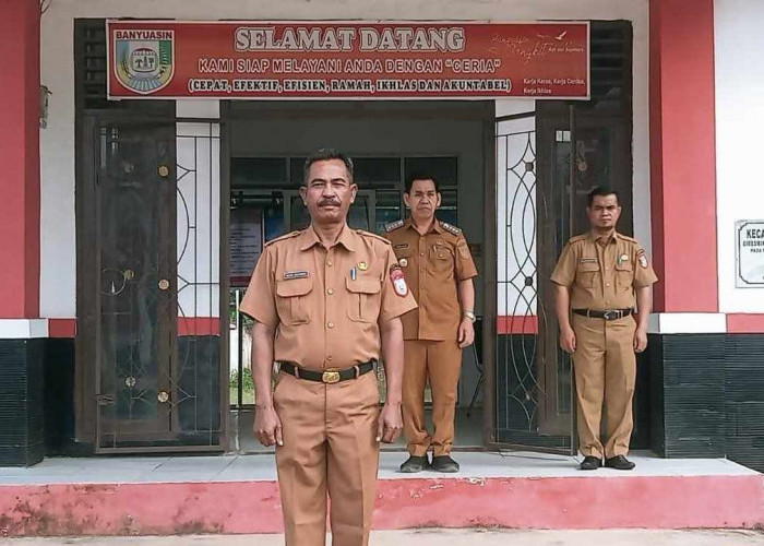 Kecamatan Sembawa Gelar Apel Rutin Senin Pagi, Perkuat Disiplin dan Sinergi ASN