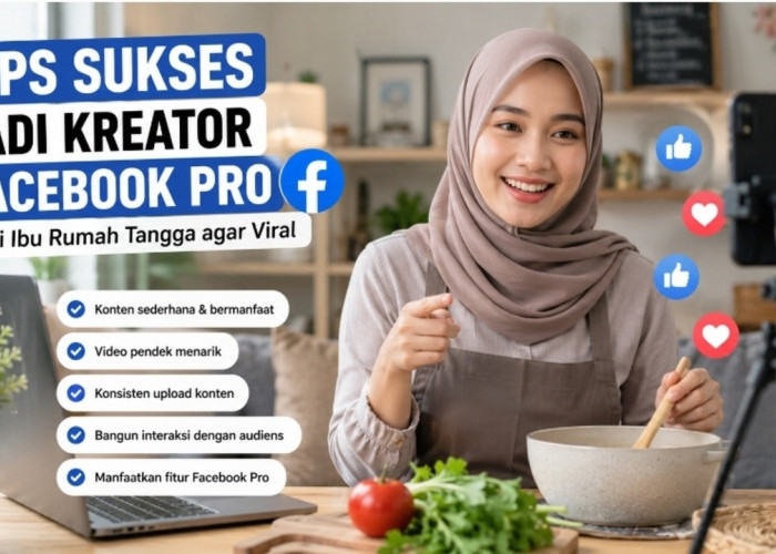 Modal HP dan Kreativitas, Ini Tips Ibu Rumah Tangga Sukses di Facebook Pro