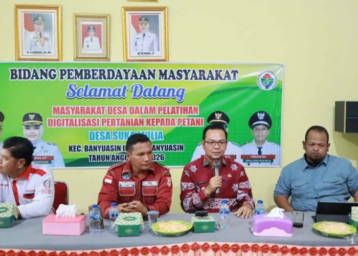 Digitalisasi Pertanian Dorong Produktivitas Petani Desa Suka Mulya